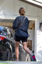 Lucy Hale Going to Workout - Studio City 02/24/2021