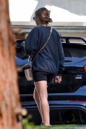 Lucy Hale Going to Workout - Studio City 02/24/2021