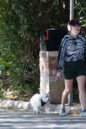 Lucy Hale - Hike in Studio City 02/20/2021
