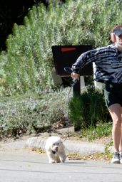Lucy Hale - Hike in Studio City 02/20/2021