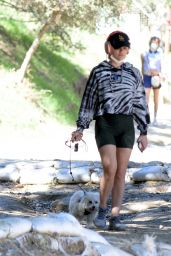 Lucy Hale - Hike in Studio City 02/20/2021