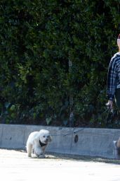 Lucy Hale - Hike in Studio City 02/20/2021