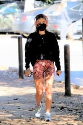 Lucy Hale - Hiking in Studio City 02/12/2021