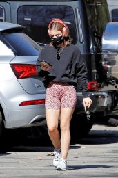 Lucy Hale - Hiking in Studio City 02/12/2021