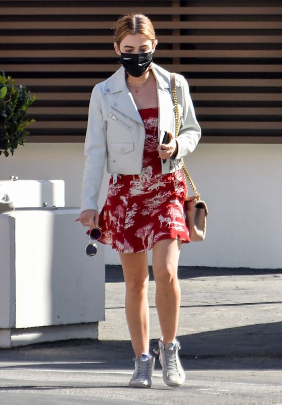 Lucy Hale - Leaving a Business Meeting in LA 02/25/2021