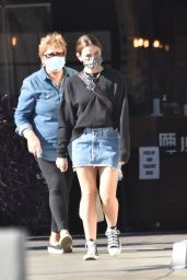 Lucy Hale - Shopping at Michaels in Studio City 02/05/2021