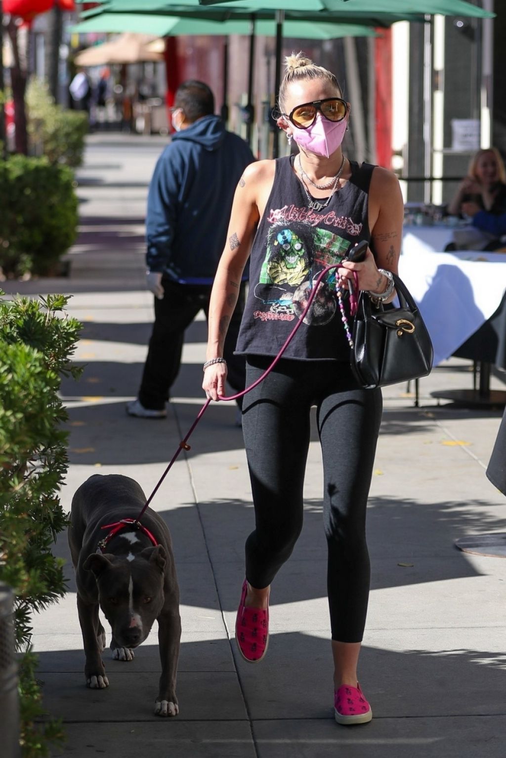 Miley Cyrus - Out in Beverly Hills 02/22/2021 • CelebMafia