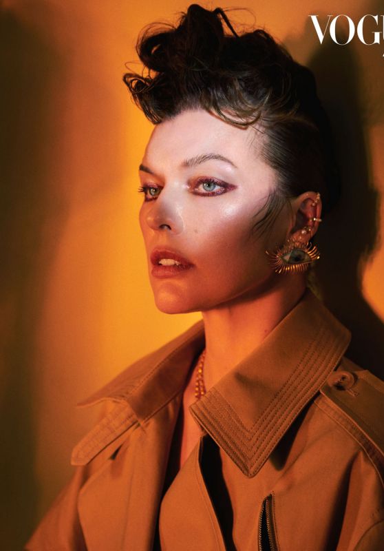 Milla Jovovich - Vogue Arabia January 2021