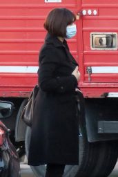 Monica Bellucci on the Set of Her New Movie - Rome 02/12/2021