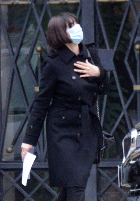 Monica Bellucci on the Set of Her New Movie - Rome 02/12/2021