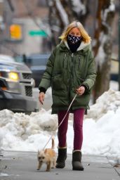 Naomi Watts Winter Street Style - New York 02/04/2021