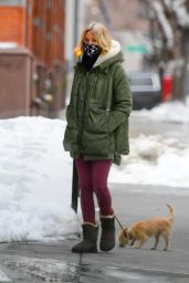 Naomi Watts Winter Street Style - New York 02/04/2021