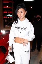 Nikita Dragun Night Out Style Catch LA in West Hollywood 02/11/2021