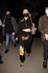 Noah Cyrus - Boa Steakhouse in West Hollywood 02/08/2021
