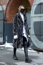 Olivia Palermo Winter Style - Brooklyn 02/03/2021