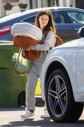 Rachel Bilson in a Grey Sweats - North Hollywood 02/08/2021
