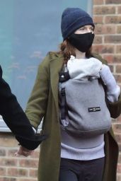 Rose Leslie and Kit Harington - Out in London 02/16/2021