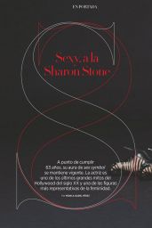 Sharon Stone - Vanidades Mexico February 2021 Issue