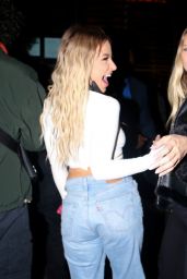 Tana Mongeau and Josie Canseco at BOA Steakhouse in West Hollywood 02/05/2021