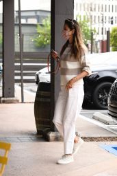 Alessandra Ambrosio at Caffe Luxxe in Brentwood 03/03/2021