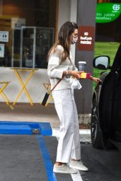 Alessandra Ambrosio at Caffe Luxxe in Brentwood 03/03/2021