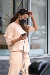 Alessandra Ambrosio in Comfy Outfit in Brentwood 03/07/2021