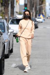 Alessandra Ambrosio in Comfy Outfit in Brentwood 03/07/2021