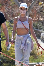 Alessandra Ambrosio - Out For a Hike in LA 03/04/2021