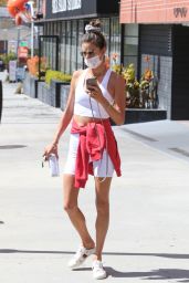 Alessandra Ambrosio - Out in Brentwood 03/21/2021