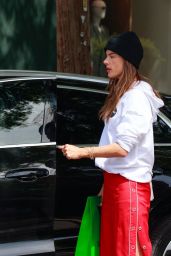 Alessandra Ambrosio Shopping at Melrose Place in West Hollywood 03/26/2021