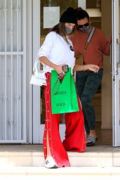 Alessandra Ambrosio Shopping at Melrose Place in West Hollywood 03/26/2021