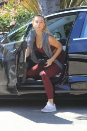 Alexis Ren in Workout Outfit - Los Angeles 03/21/2021