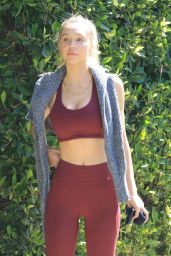 Alexis Ren in Workout Outfit - Los Angeles 03/21/2021