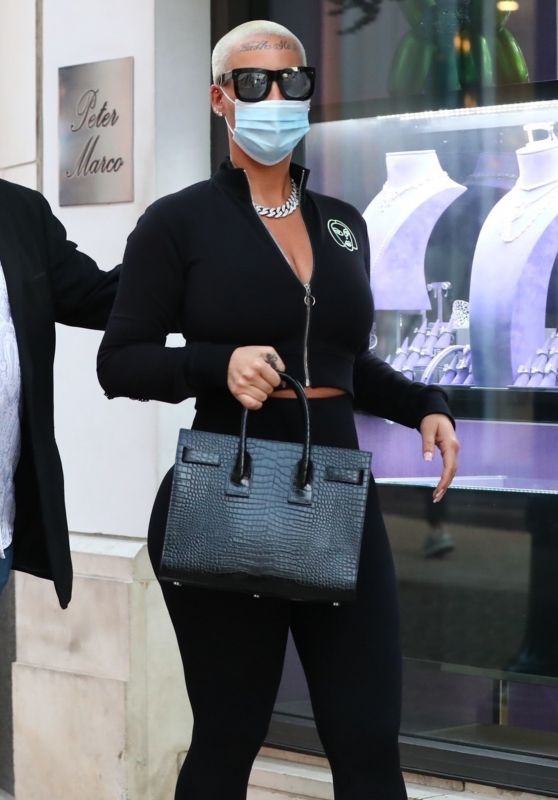 Amber Rose - Jewelry Shopping in Beverly Hills 03/04/2021