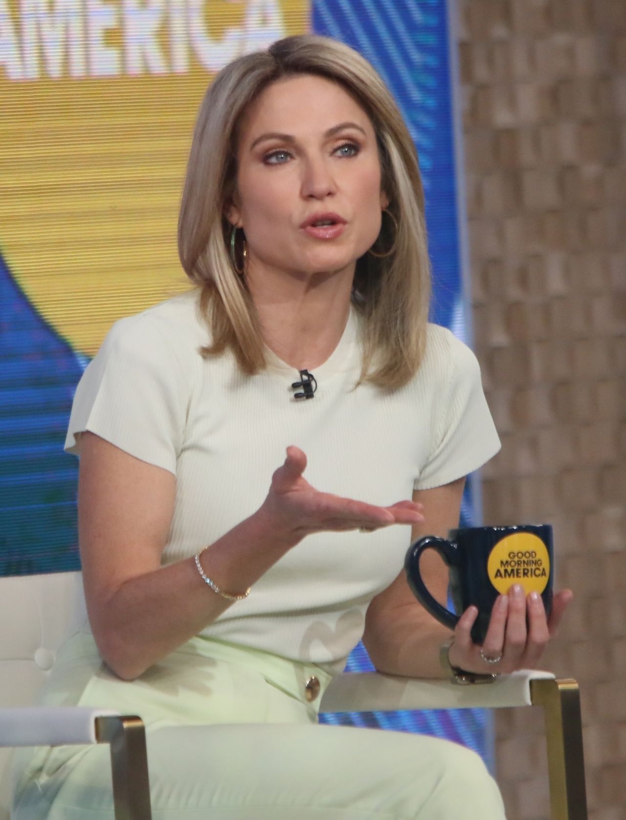 Amy Robach - Good Morning America in New York 03/26/2021 • CelebMafia