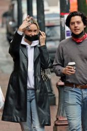 Ari Fournier and Cole Sprouse - Out in Vancouver 03/07/2021