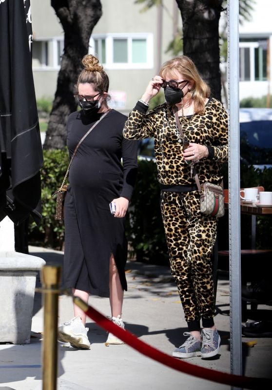 Ashley Tisdale With Her Mom - LA 03/06/2021