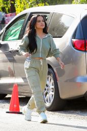 Becky G - Shooting a Commercial in LA 03/30/2021
