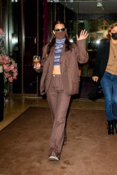Bella Hadid - Leaving Her Hotel in Paris 03/04/2021