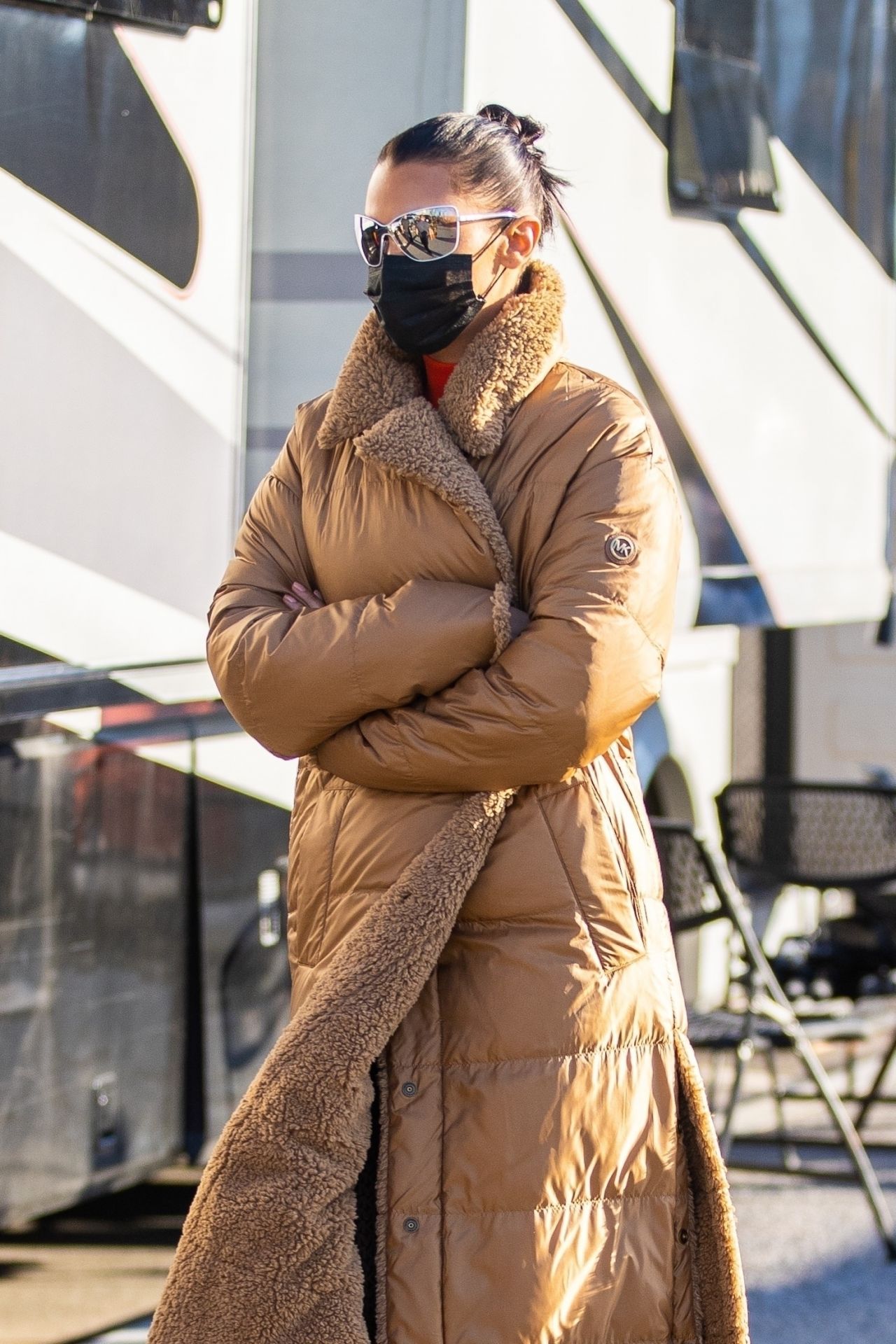 Bella Hadid - Michael Kors Campaign Set in NY 03/29/2021 • CelebMafia