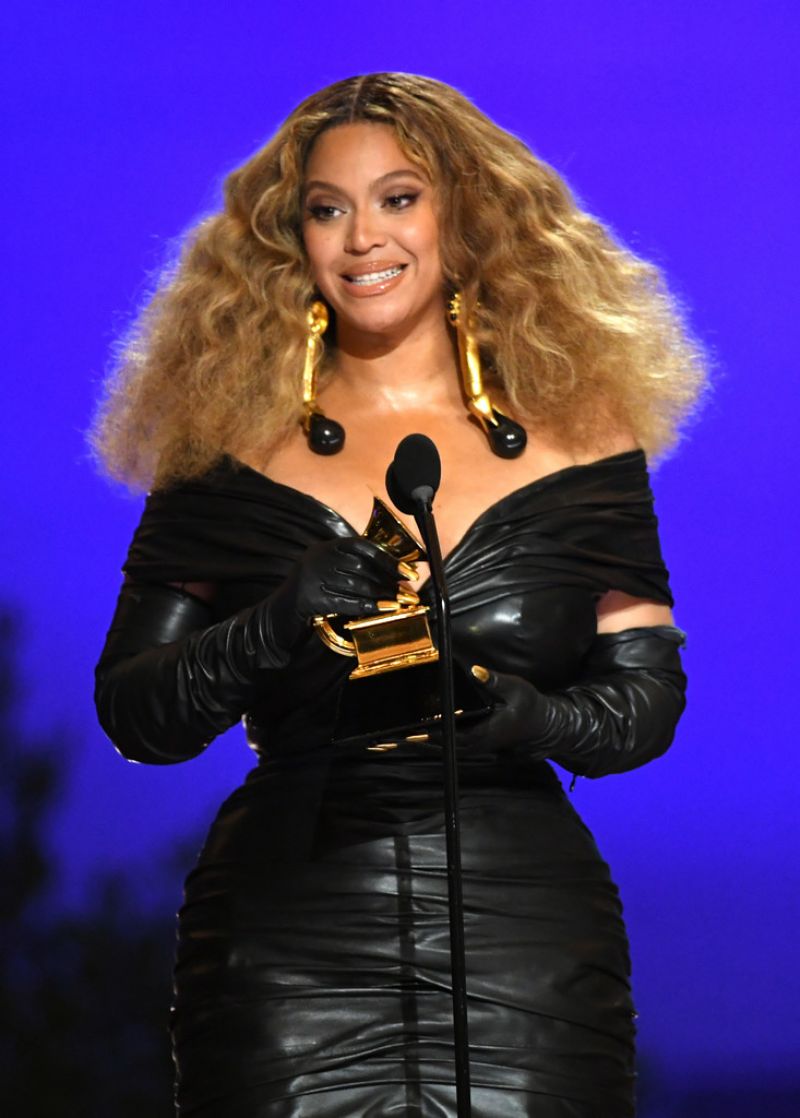 Beyonce Knowles Grammy Awards 2021 • CelebMafia