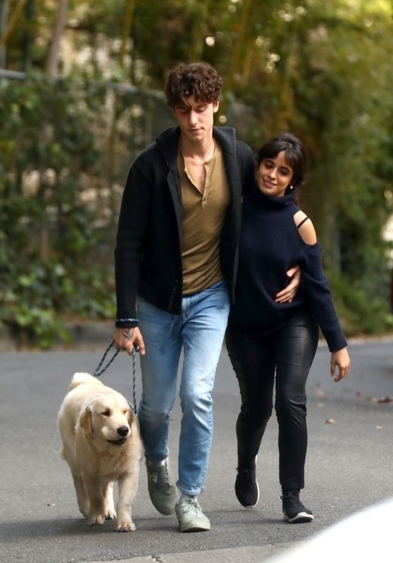 Camila Cabello and Shawn Mendes - Near Their Home in LA 03/21/2021