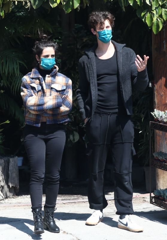 Camila Cabello and Shawn Mendes -Out in Los Angeles 03/13/2021