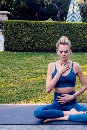 Cara Delevingne - Puma X Cara Delevingne New Eco-Conscious Yoga Collection 2021 (Part II)