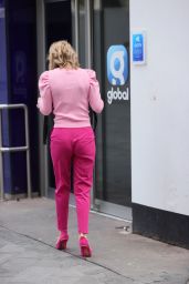 Charlotte Hawkins in Pink at Classic FM in London 03/05/2021