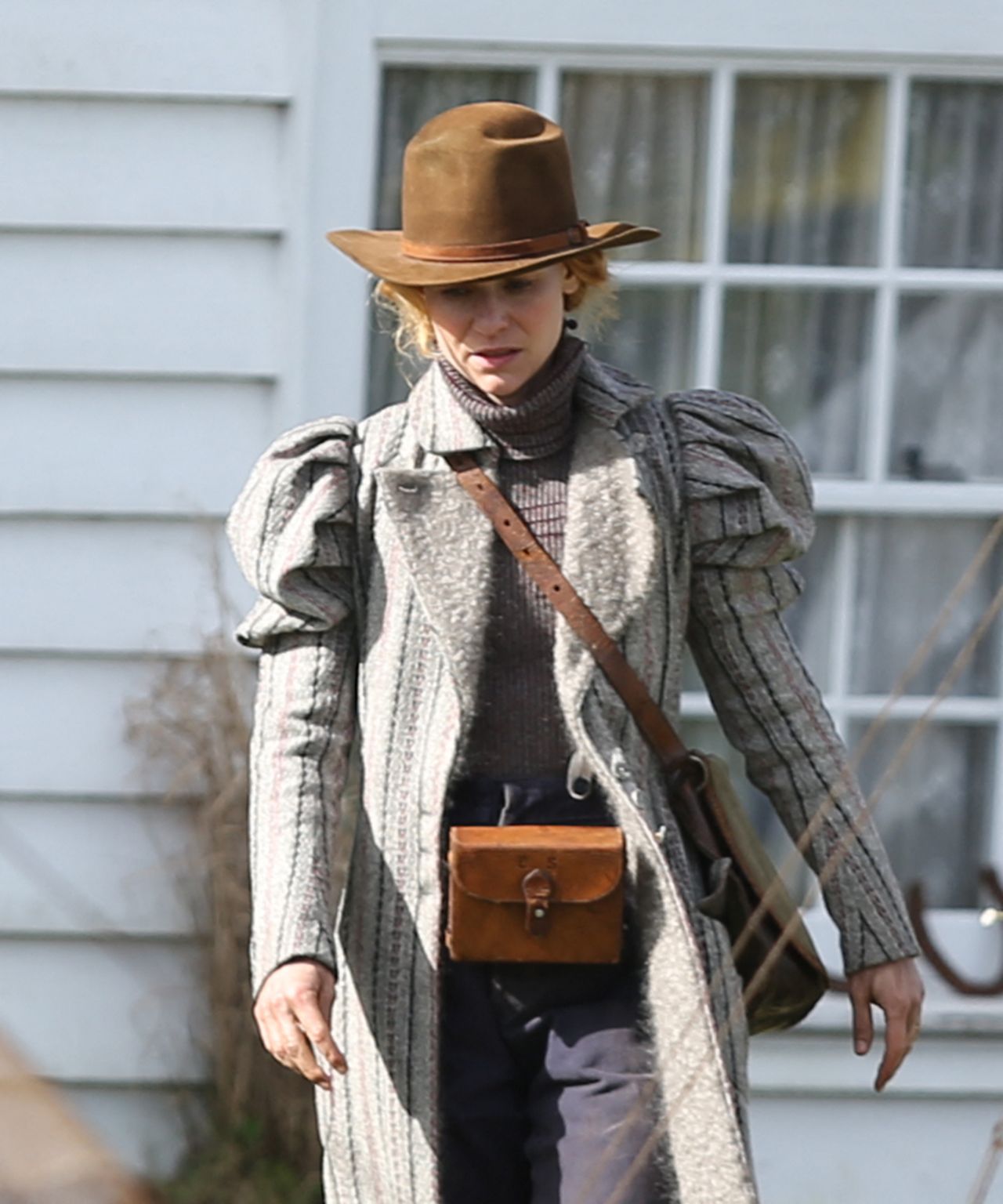 Claire Danes and Frank Dillane - "The Essex Serpent" Filming Set in