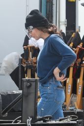 Dakota Johnson - "Am I Ok?" Filming Set in LA 03/08/2021