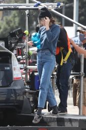 Dakota Johnson - "Am I Ok?" Filming Set in LA 03/08/2021