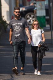 Dannii Minogue With Her Boyfriend Adrian Newman in Melbourne 03/22/2021