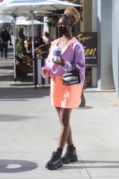 Diarra Sylla - Shopping in Beverly Hills 03/11/2021